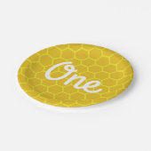 Borden op dag 1 van de geboorte papieren bordje (Gekanteld)