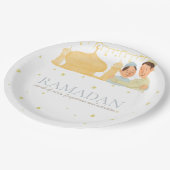 Borden op papier van Ramadan Kareem Papieren Bordje (Gekanteld)