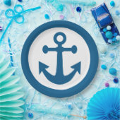 Borden op papier voor ankerpapier papieren bordje (Feest)