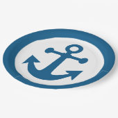 Borden op papier voor ankerpapier papieren bordje (Gekanteld)