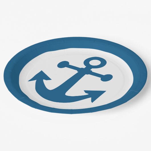 Borden op papier voor ankerpapier papieren bordje (Gekanteld)