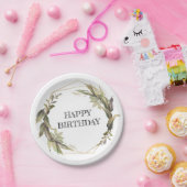 Borden papier op zaterdag 7 inch papieren bordje (Feest)