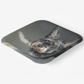 borden papieren bordje (Gebogen)