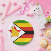 Borden, partij, sport, Zimbabwe Papieren Bordje (Feest)