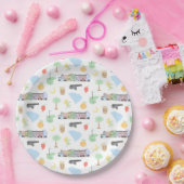 Borden South Carolina Paper Papieren Bordje (Feest)