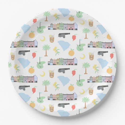 Borden South Carolina Paper Papieren Bordje (Voorkant)