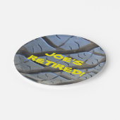 Borden van Aangepaste aftredingspartij Papieren Bordje (Gekanteld)