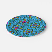 Borden van abstract Florence Papieren Bordje (Gekanteld)
