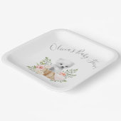 Borden van Baby shower van poolBeer Papieren Bordje (Gebogen)