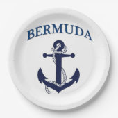 Borden van Bermuda Paper! Papieren Bordje (Voorkant)