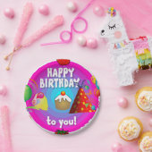 Borden van Birthday Paper Papieren Bordje (Feest)