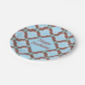 Borden van Bougainvillea Papieren Bordje (Gekanteld)