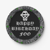 Borden van Cholo Theme Party Papieren Bordje (Voorkant)