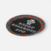 Borden van Cholo Theme Party Papieren Bordje (Gekanteld)