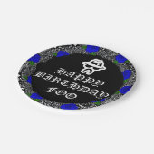 Borden van Cholo Theme Party Papieren Bordje (Gekanteld)