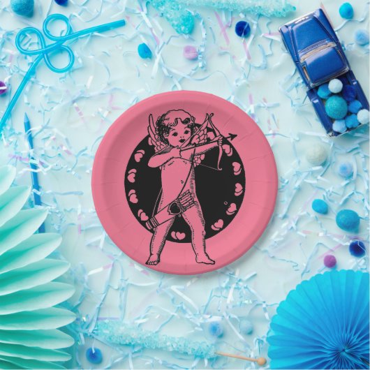 Borden van  Cupid Paper Papieren Bordje (Feest)