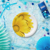 Borden van Daisy Bouquet Papieren Bordje (Feest)