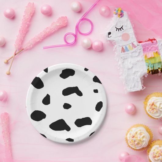 Borden van Dalmatiaans papier Papieren Bordje (Feest)