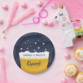 Borden van de bierpartij - Bijentest/bijengebeurte Papieren Bordje (Feest)