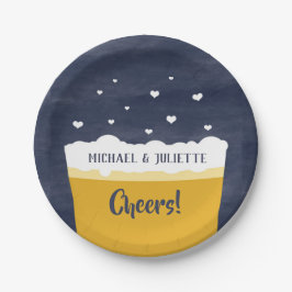 Borden van de bierpartij - Bijentest/bijengebeurte Papieren Bordje