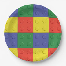 Borden van de bouwstenen en -blokken