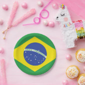 Borden van de Braziliaanse partij Papieren Bordje (Feest)