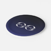 Borden van de Business Event Party van het aangepa Papieren Bordje (Gekanteld)