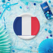 Borden van de Franse partij Papieren Bordje (Feest)