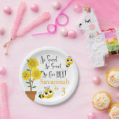 Borden van de honingbijenpartij papieren bordje (Feest)