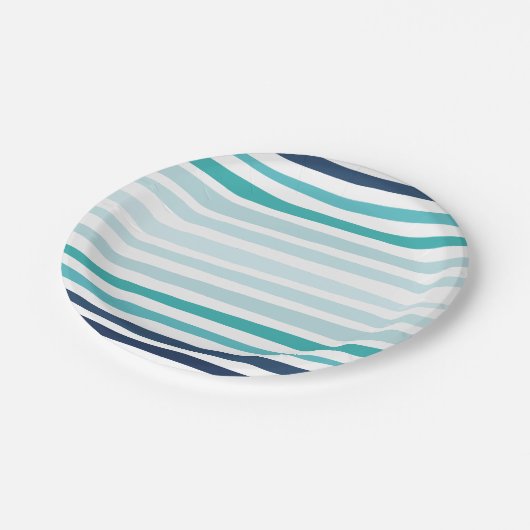 Borden van de kuststrook papieren bordje (Gekanteld)