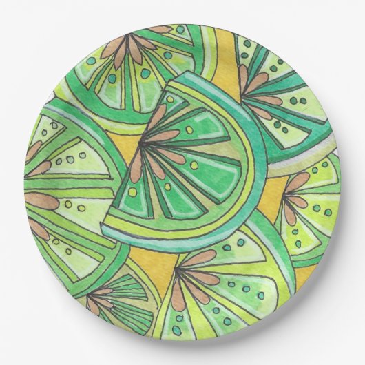 Borden van de partij "groenboek" papieren bordje (Voorkant)