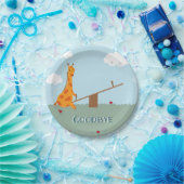 Borden van de partij voor faire producten papieren bordje (Feest)