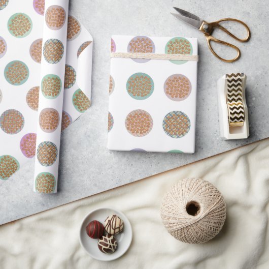 Borden van de pretzels cadeaupapier (Crafts)