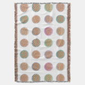 Borden van de pretzels deken (Voorkant Verticaal)