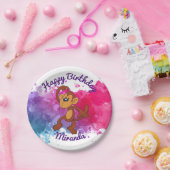 Borden van een apenpartij papieren bordje (Feest)