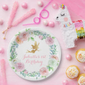 Borden van een feilpartij, feestdag of Baby shower Papieren Bordje (Feest)