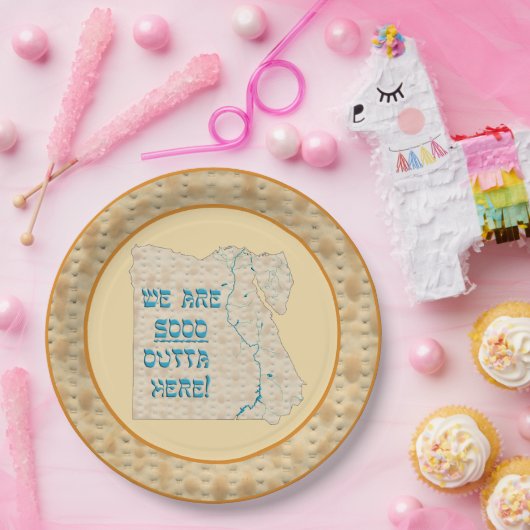 Borden van exodus-papier papieren bordje (Feest)