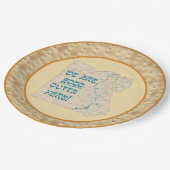 Borden van exodus-papier papieren bordje (Gekanteld)