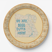 Borden van exodus-papier papieren bordje (Voorkant)