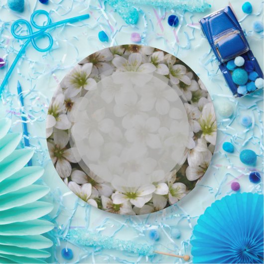 Borden van flessentuinpapier papieren bordje (Feest)