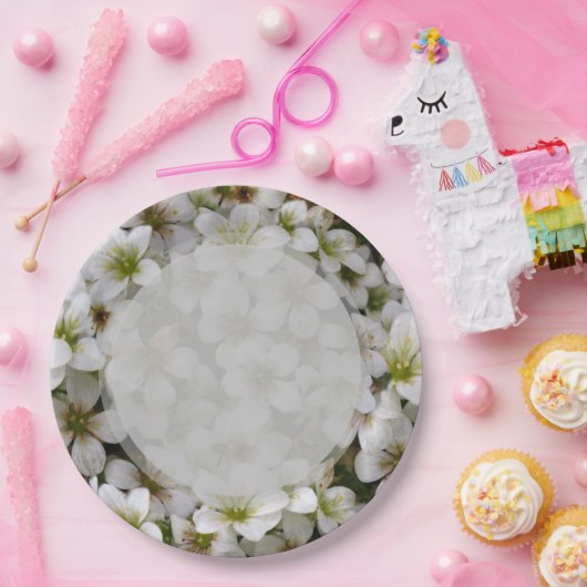 Borden van flessentuinpapier papieren bordje (Feest)