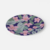 Borden van Floral Paper Papieren Bordje (Gekanteld)