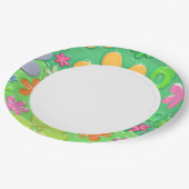 Borden van Floral Paper Papieren Bordje (Gekanteld)