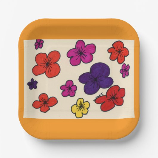 Borden van Florence Papieren Bordje (Voorkant)