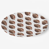 Borden van football papieren bordje (Gekanteld)