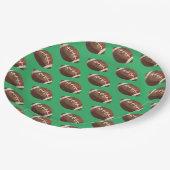 Borden van football papieren bordje (Gekanteld)