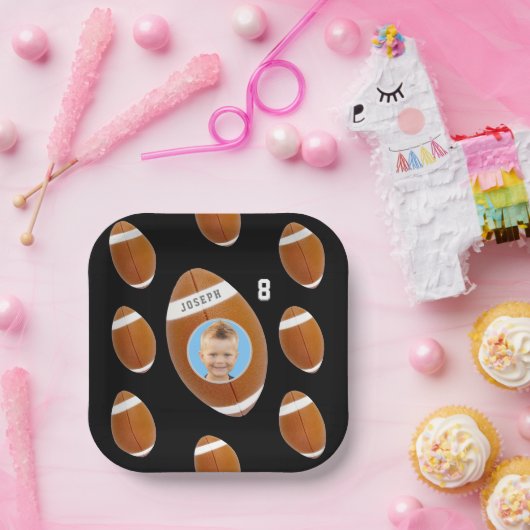 Borden van football-vogeldagpapier papieren bordje (Feest)