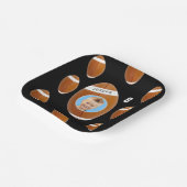 Borden van football-vogeldagpapier papieren bordje (Gebogen)