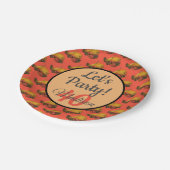 Borden van fruitpapier papieren bordje (Gekanteld)