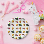 Borden van fruitpapier papieren bordje (Feest)